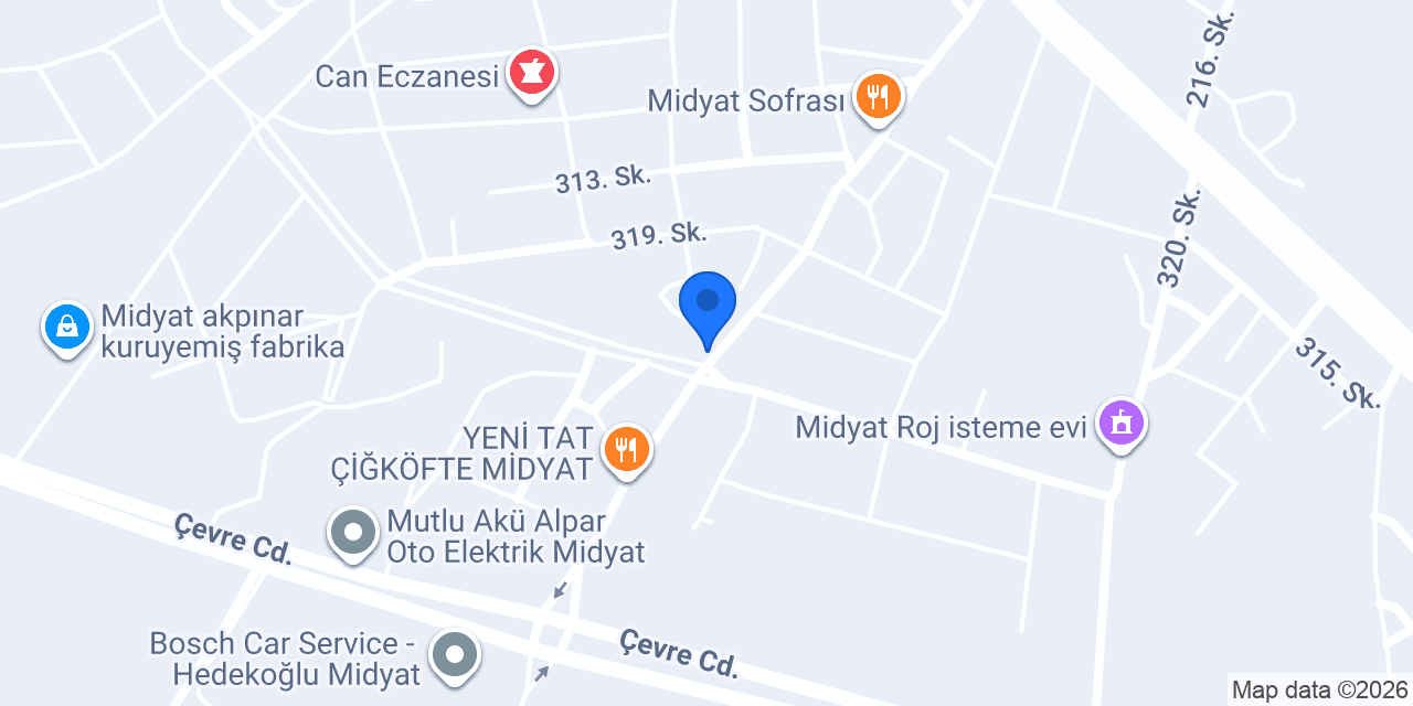 Midyat emlak konumu