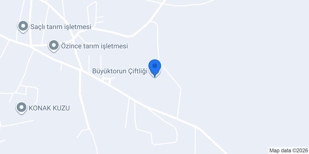Büyüktorun Çiftliği konumu