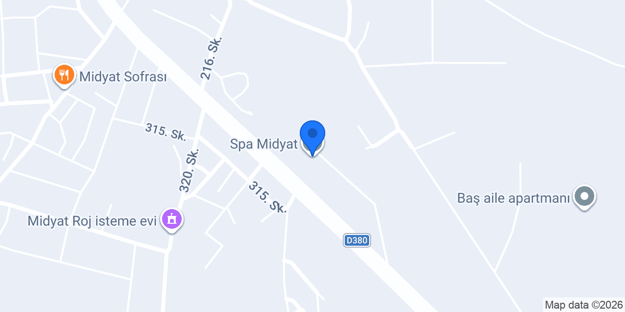 Spa Midyat konumu