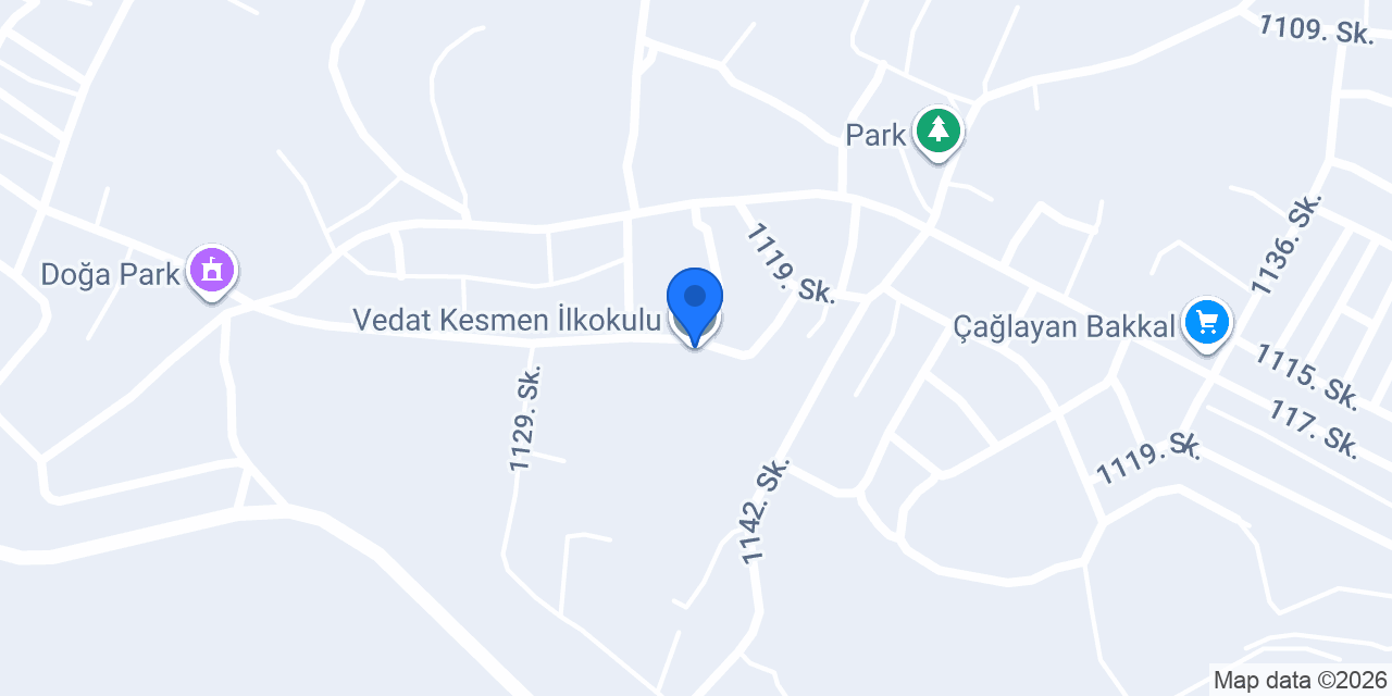 Vedat Kesmen İlkokulu konumu