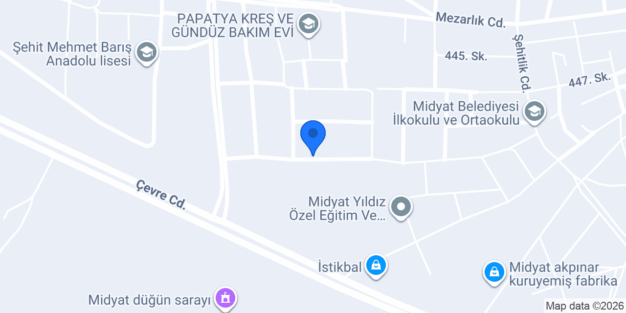 Şahin mobilya konumu