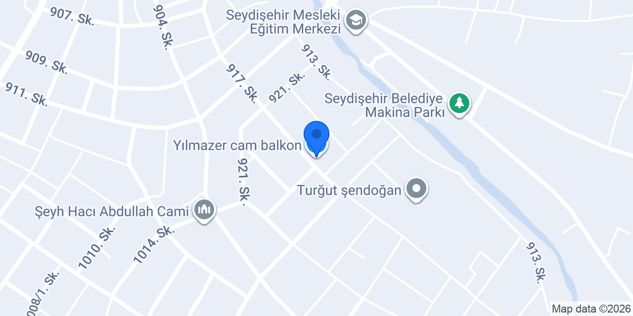Yılmazer cam balkon konumu