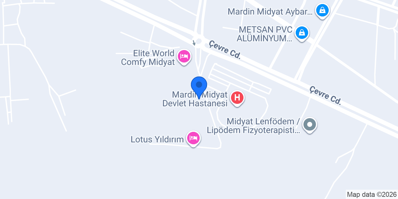Midyat Medikal konumu