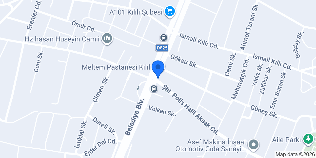 Bozkurt döner konumu