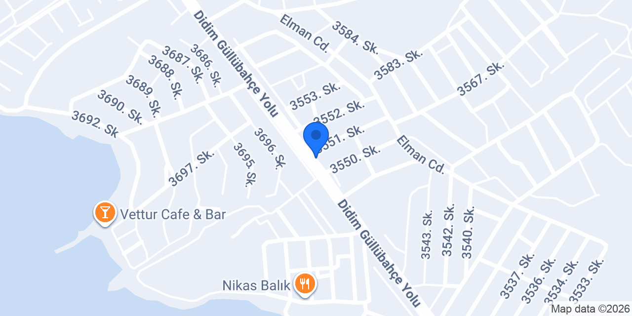 Deniz Aile Pansiyonu konumu