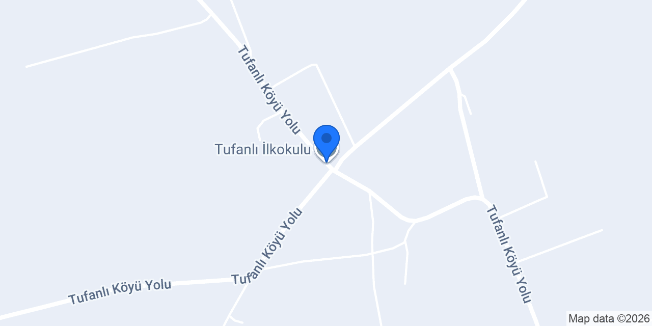 Tufanlı İlkokulu konumu