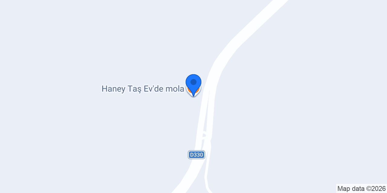 Haney Taş Ev'de mola konumu
