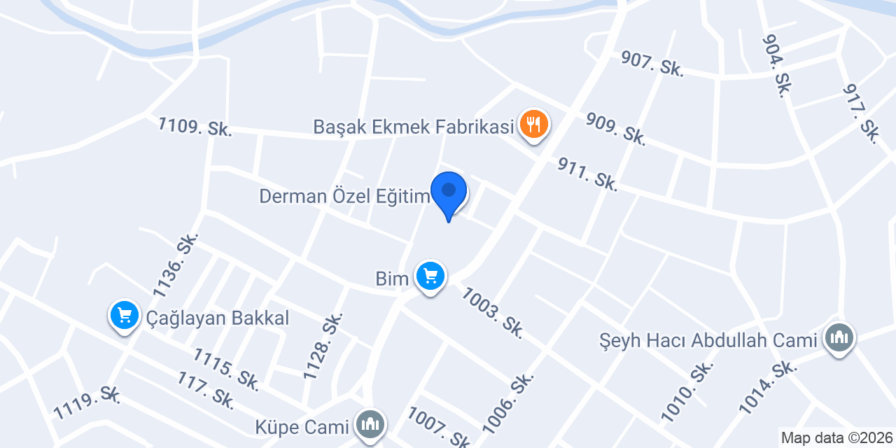 Derman Özel Eğitim konumu