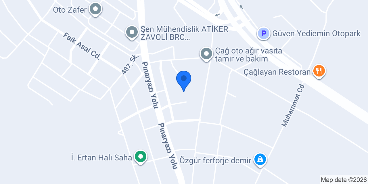 Zirve Ahsap Mobilya konumu