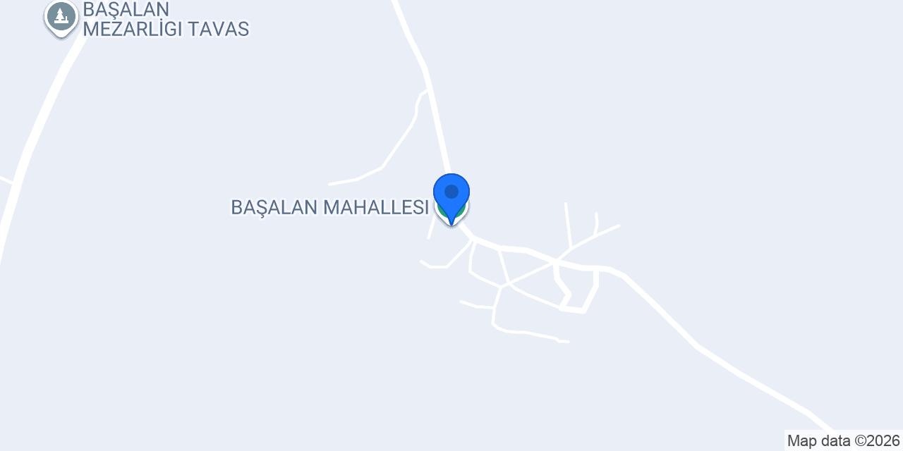 BAŞALAN MAHALLESI konumu