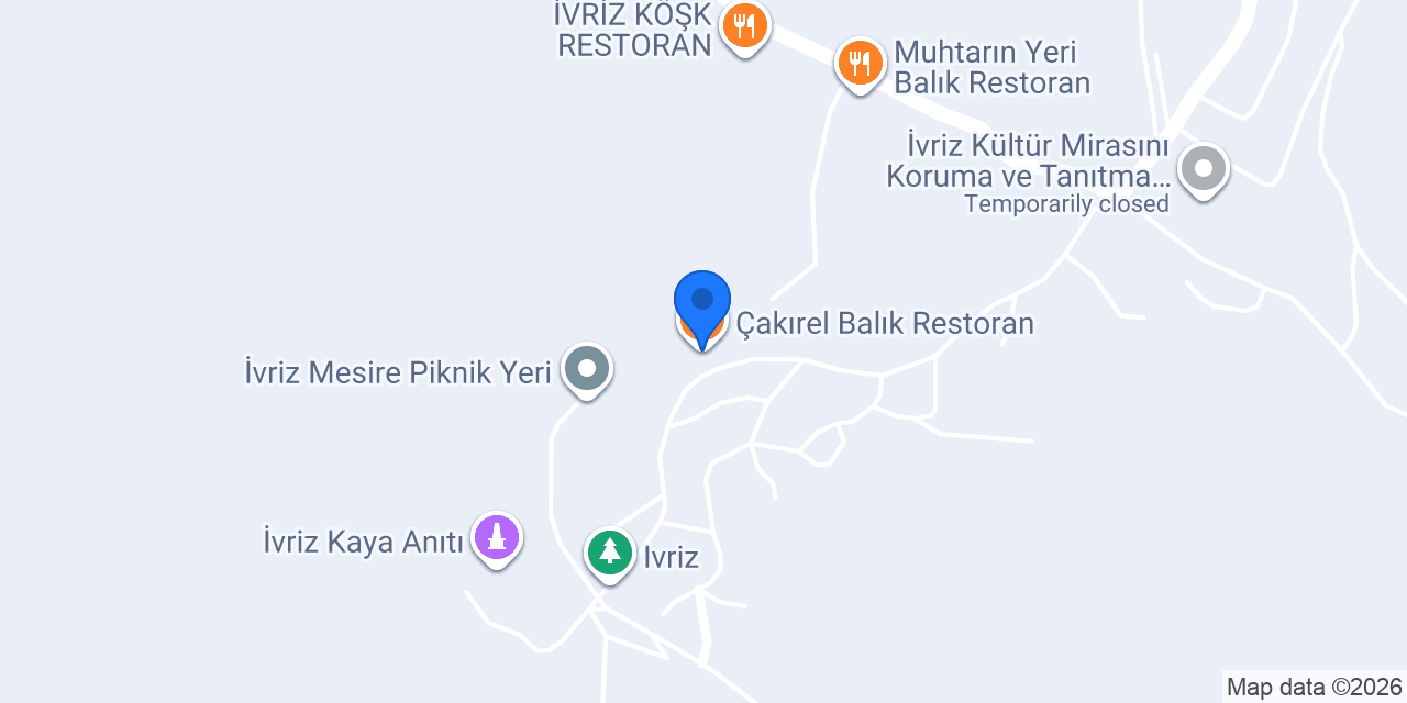 Çakırel Balık Restoran konumu