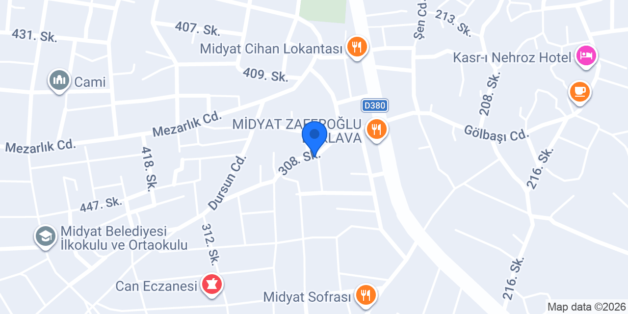 Tarihi Taş Otopark konumu