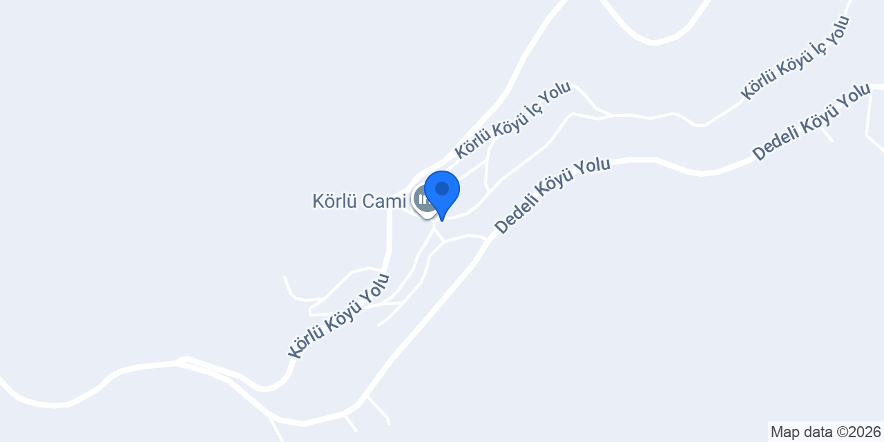 Körlü Köyü Muhtarlığı konumu