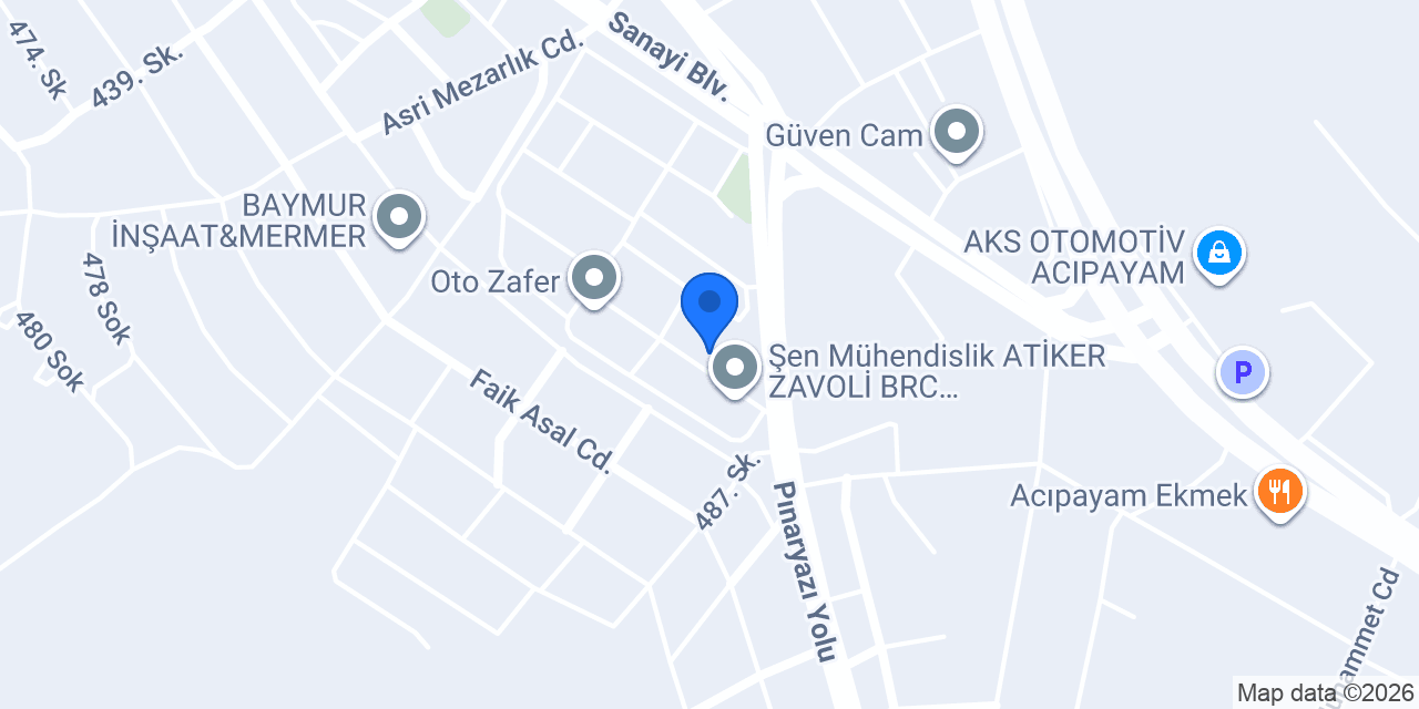 Gürler Oto konumu