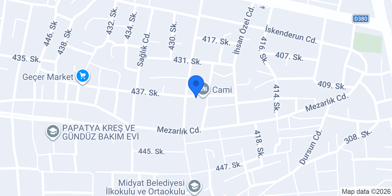 Ortadoğu Elektrik Midyat konumu