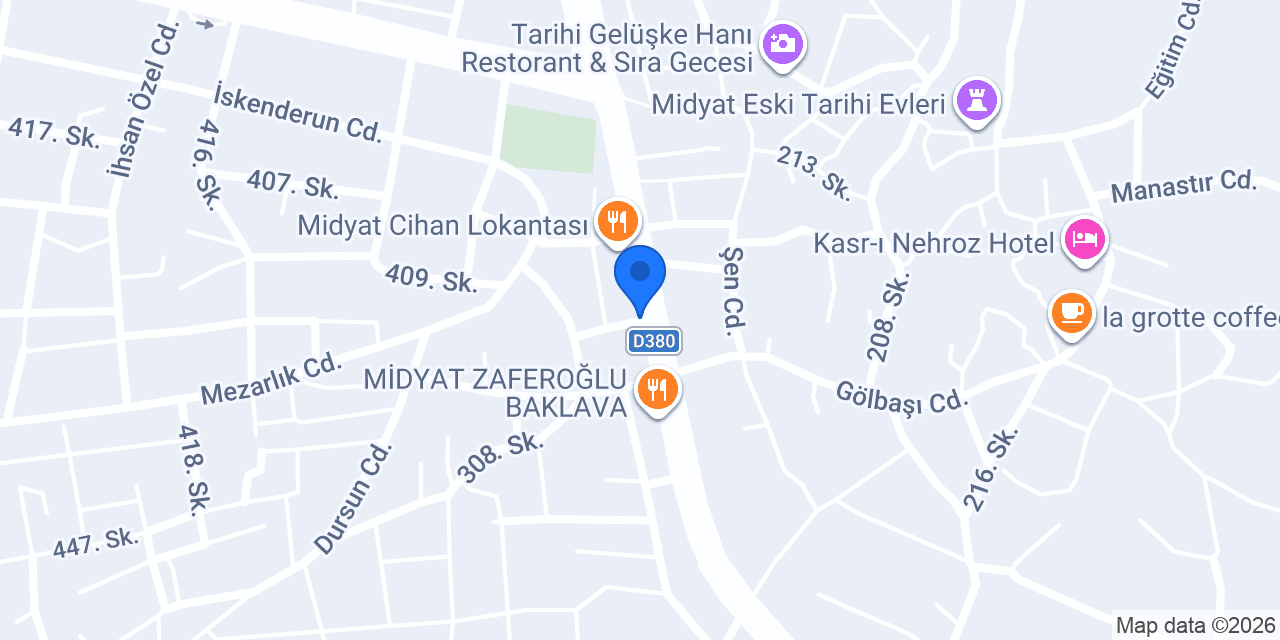 Midyat Ocakbaşı Lokantasi konumu