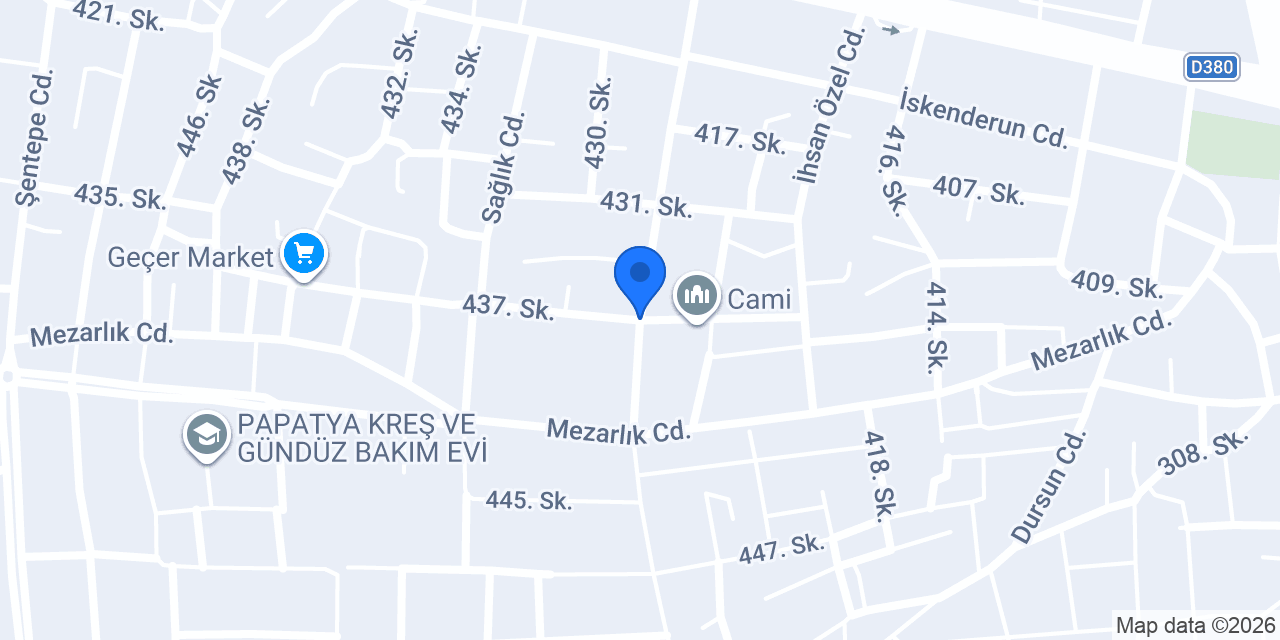 Yedoy Ocak başı konumu
