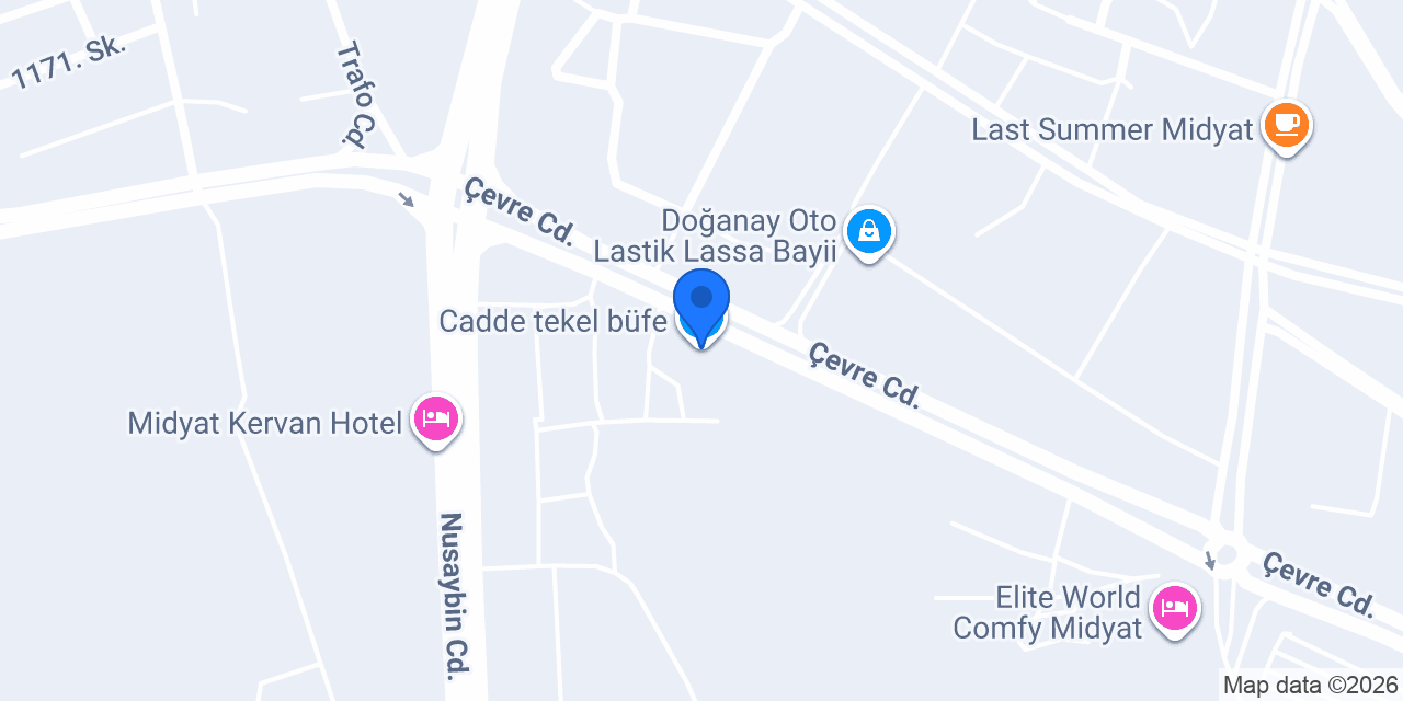 Cadde tekel büfe konumu