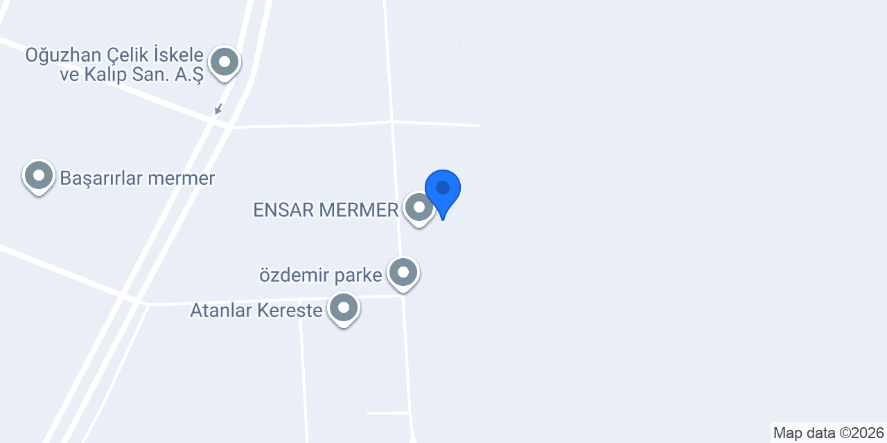 İjan Sera Sistemleri - Ensar Mermer OSB konumu