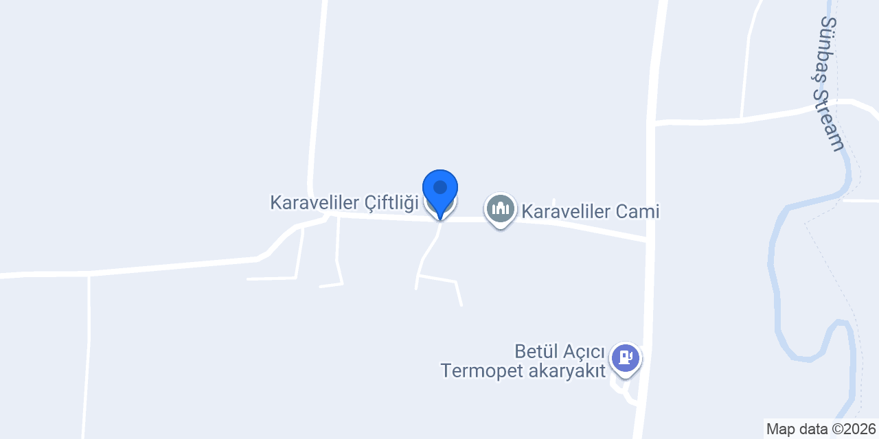 Karaveliler Çiftliği konumu