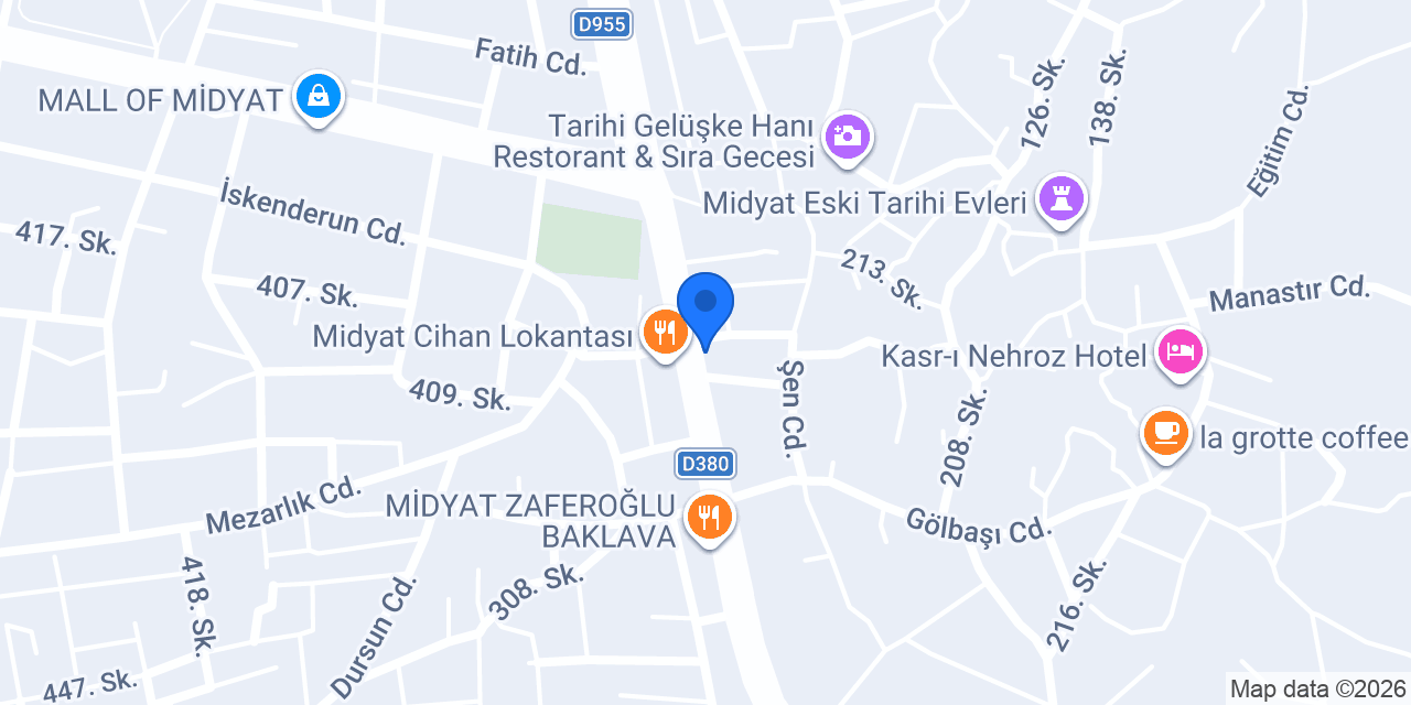 Seyidoğlu mobilya konumu