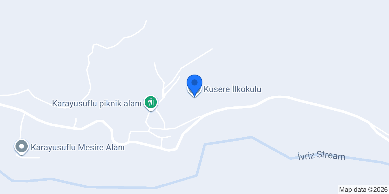 Kusere İlkokulu konumu