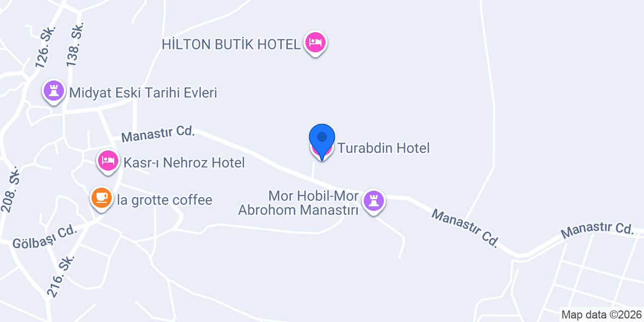 Turabdin Hotel konumu