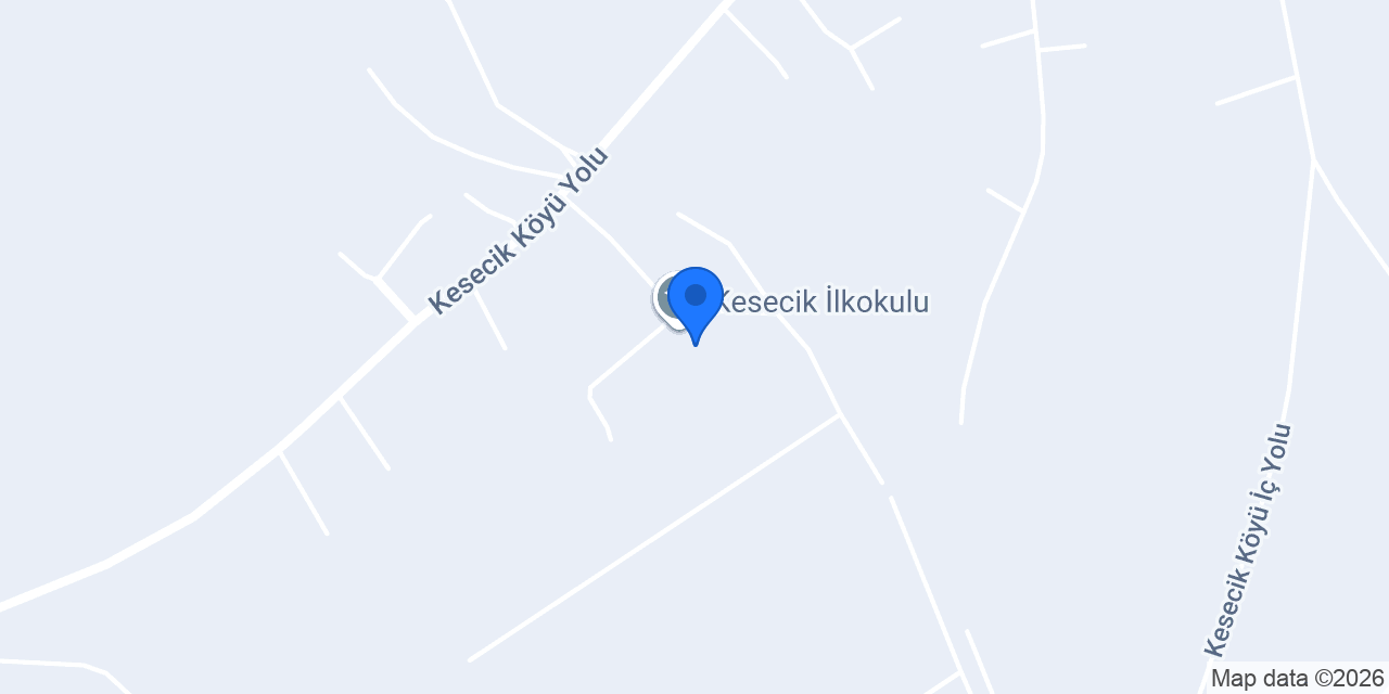 Kesecik İlkokulu konumu