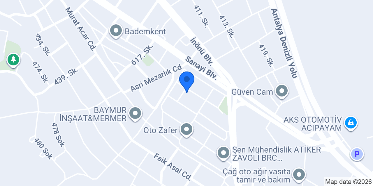 Özel Renault Servisi Fatih Turan konumu