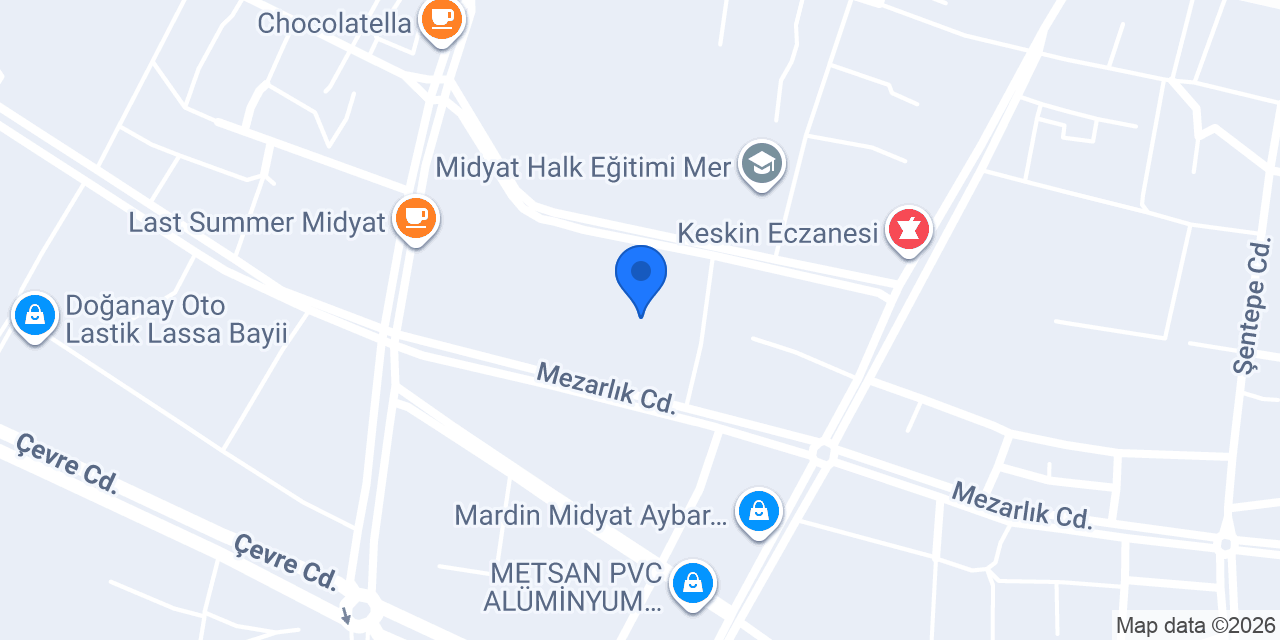 Midyat asansor konumu