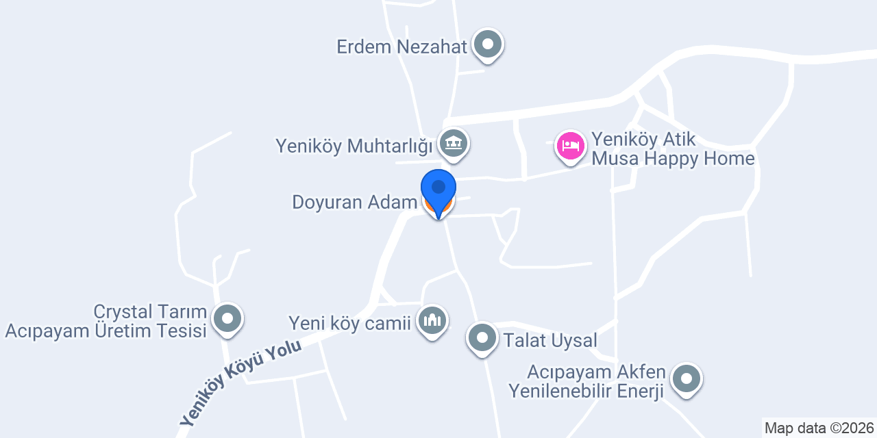 Doyuran Adam konumu