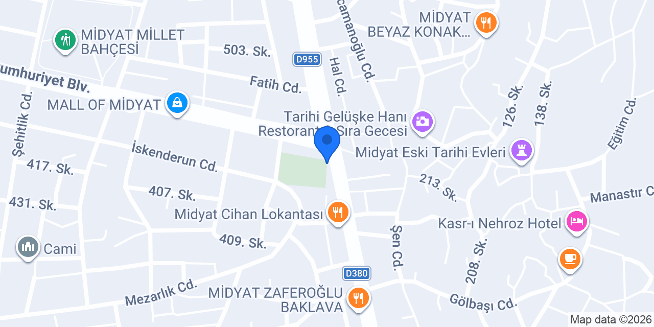Asmaaltı Kebap konumu