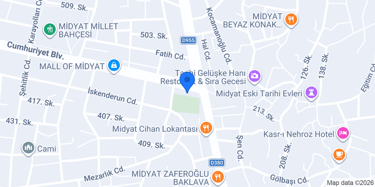 ERBİL AV PAZARI konumu