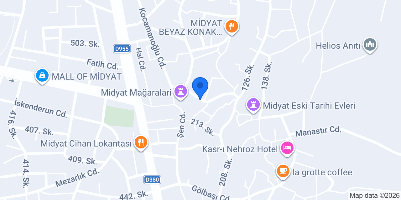 Basimo süryani şarap evi konumu