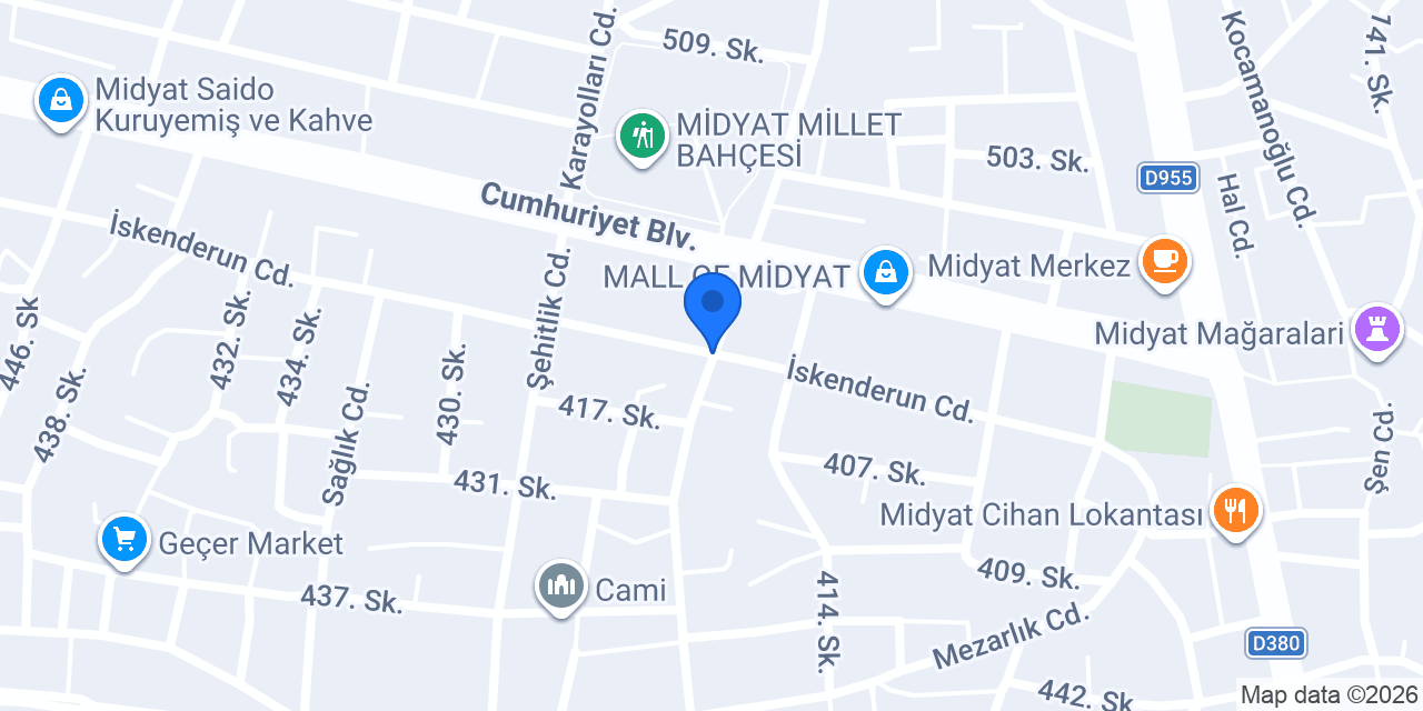 ALTUNKAYNAK DÖNER konumu