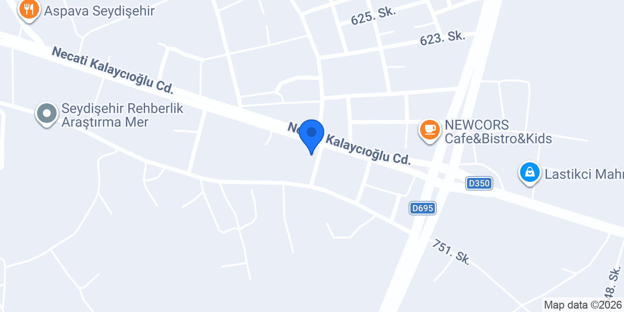 Çelik Otomotiv konumu