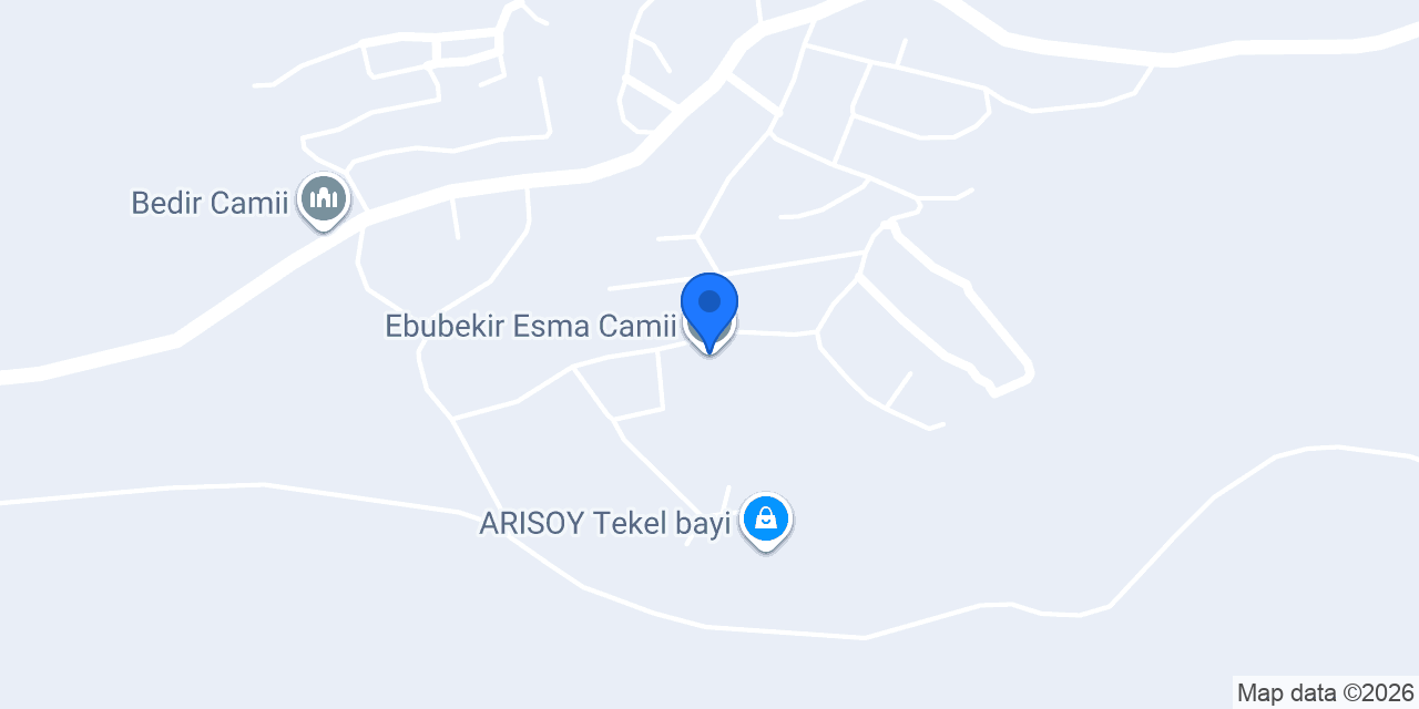 Ebubekir Esma Camii konumu