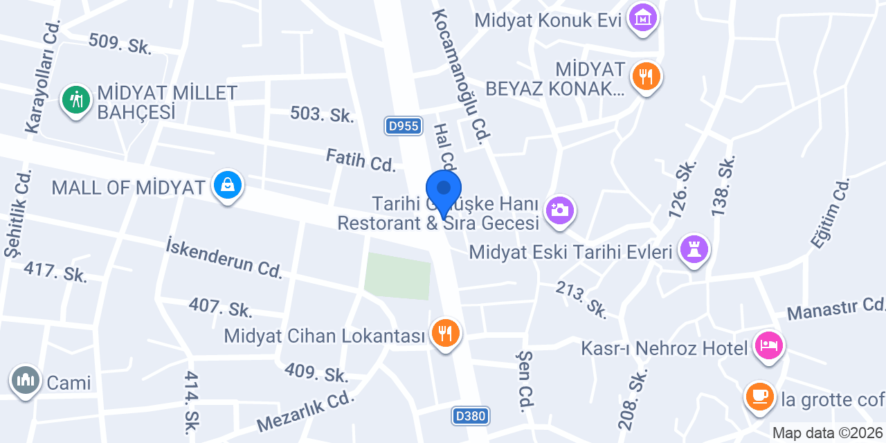 midyat dörtyol büfe konumu