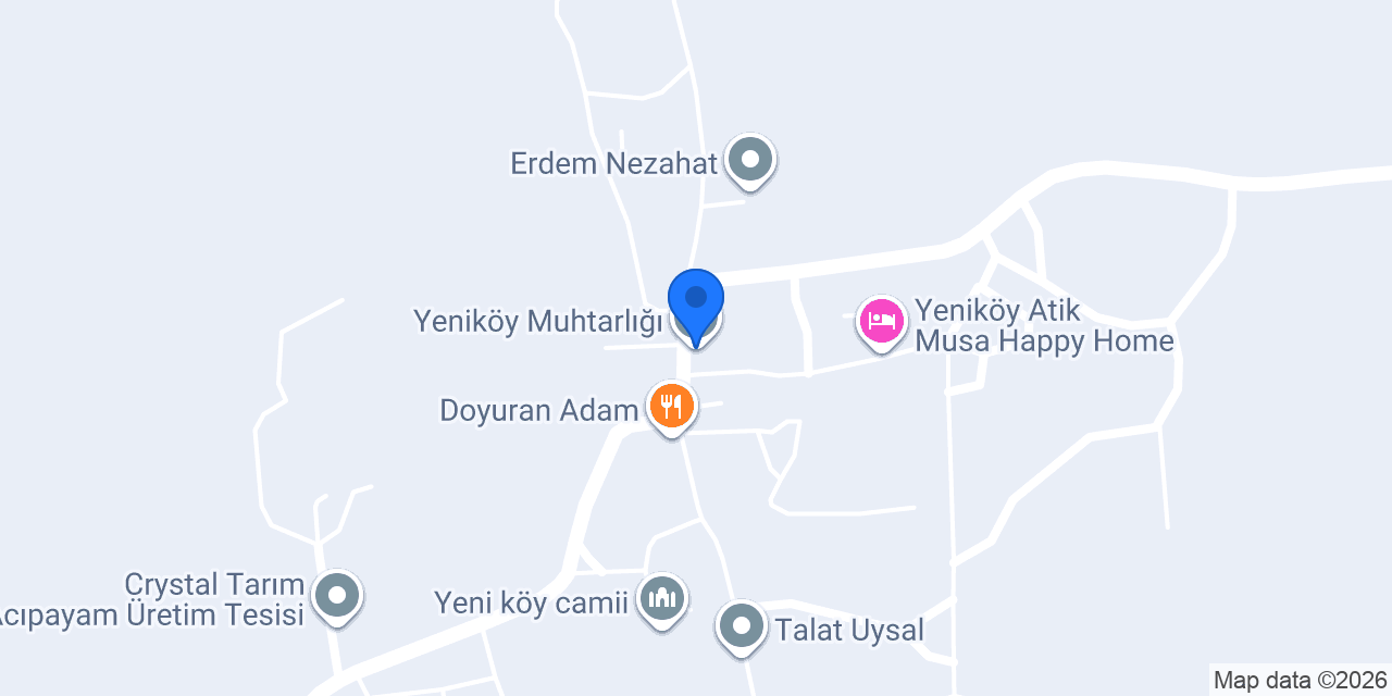 Yeniköy Muhtarlığı konumu