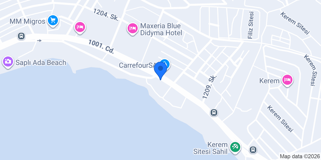 EVİM BİSTRO BEACH RESTARUANT konumu