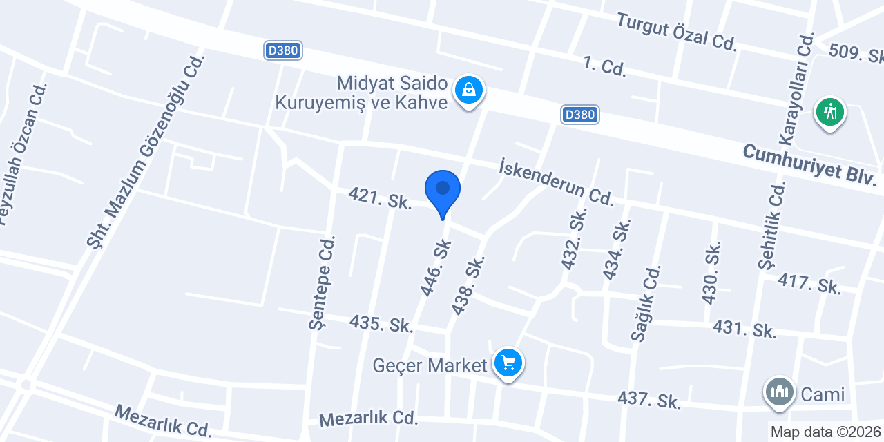 Midyat Rent A Car konumu