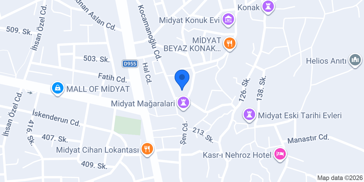 Cafe Süryani konumu
