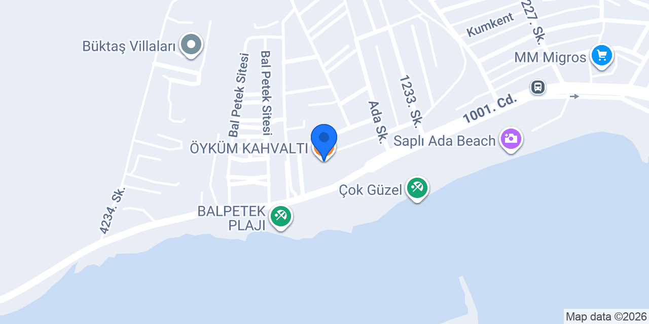 ÖYKÜM KAHVALTI konumu