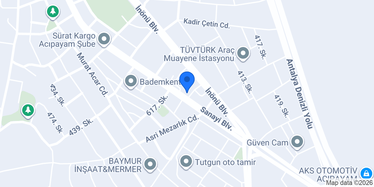 KÖMÜRCÜOGLU TARIM MAKINALARI konumu
