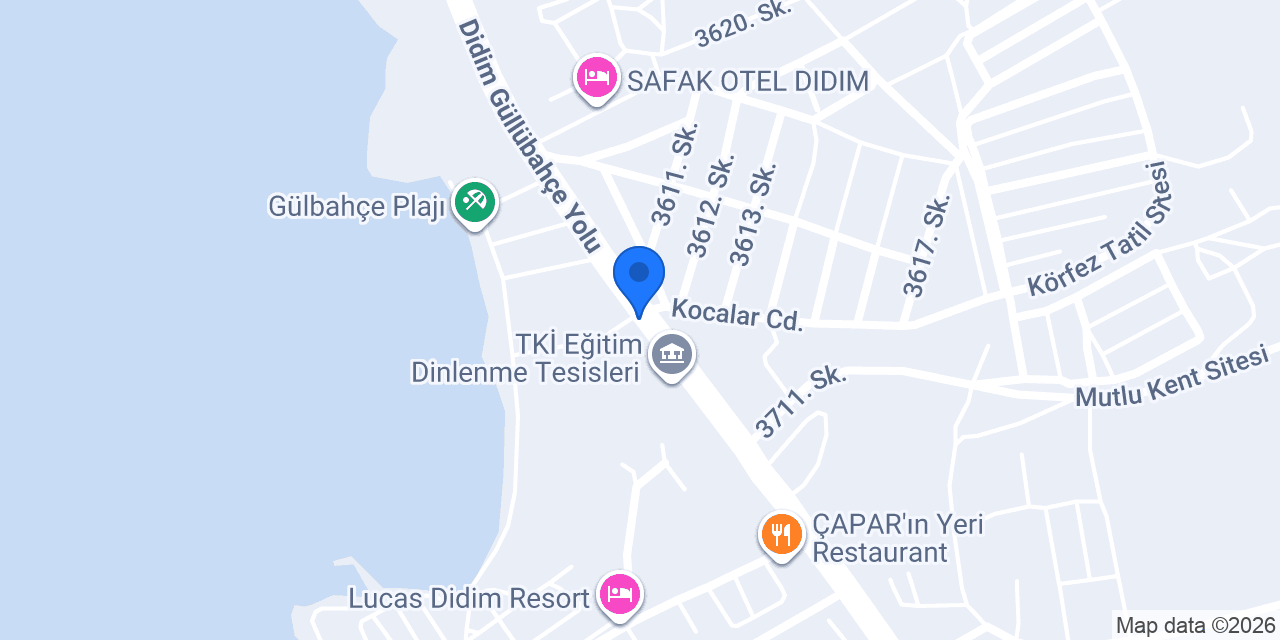 Aegean Fish konumu