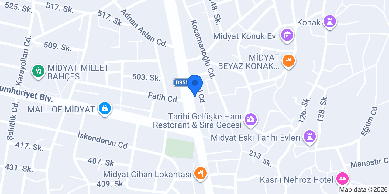 Ayaz Ticaret konumu