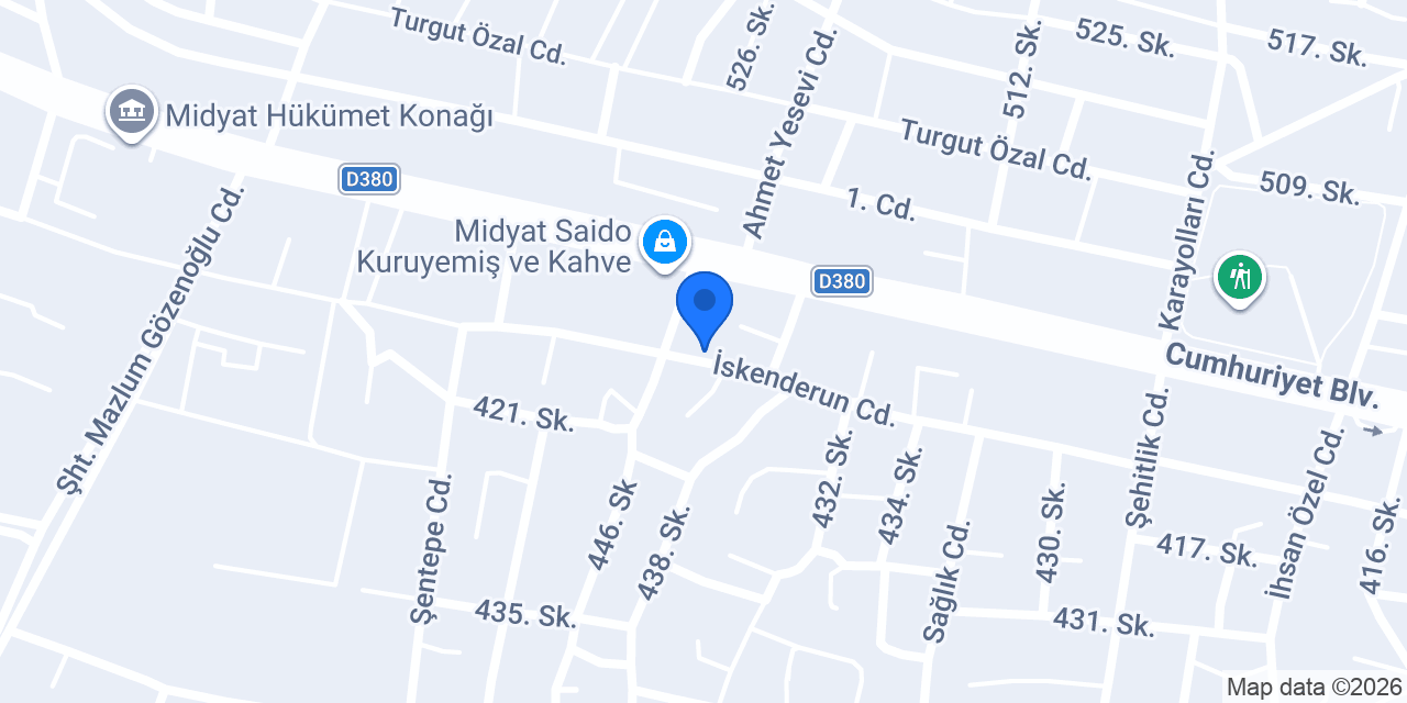 ATAY RENT A CAR konumu