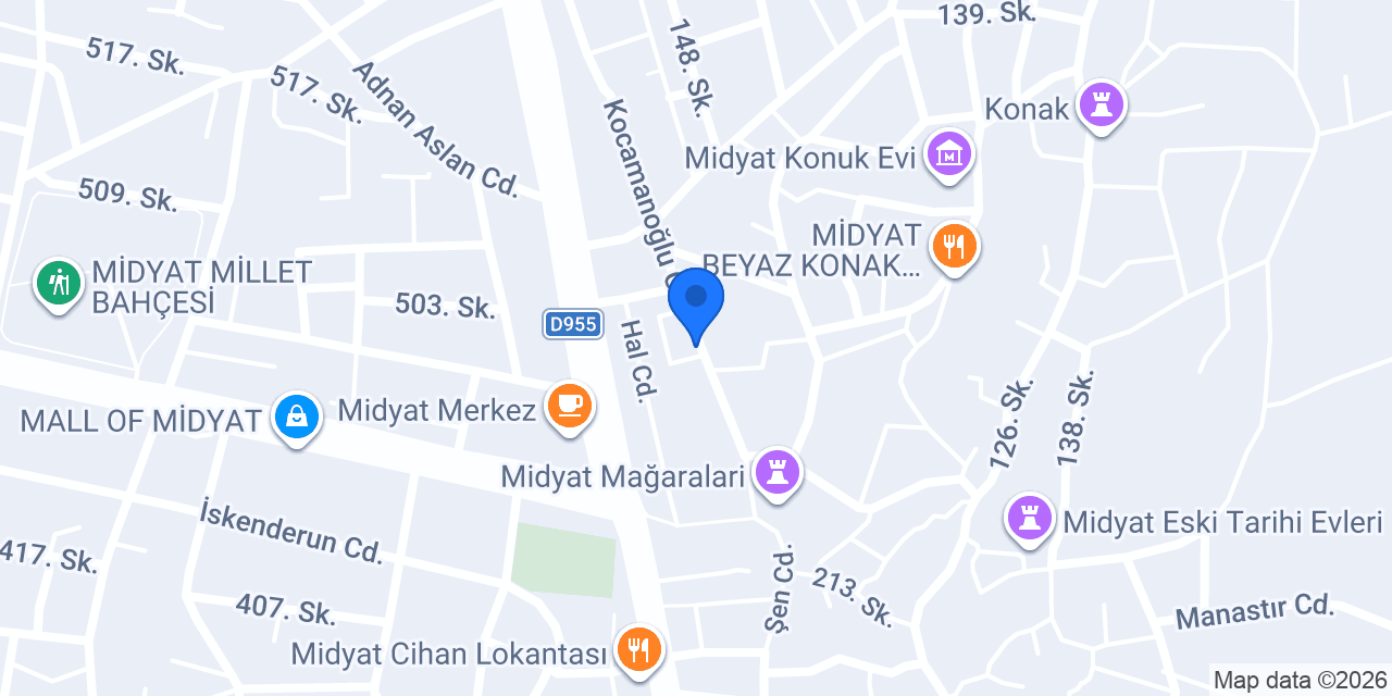 YONCA ELEKTRIK konumu