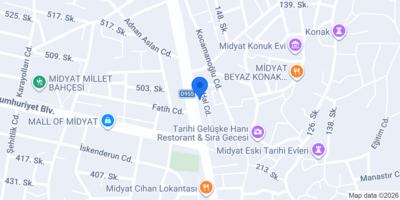 Arzum Döner konumu