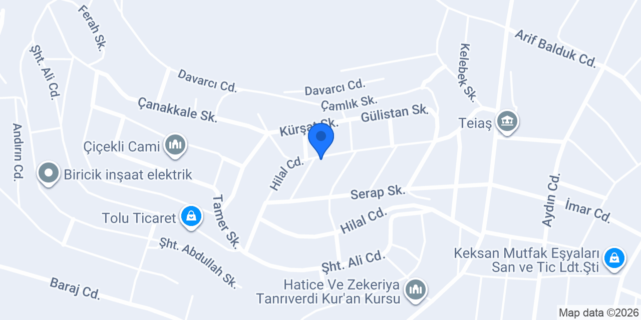 Maraş demir doğrama konumu